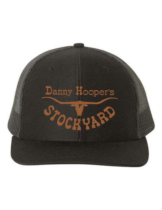Stockyard Snapback-Black with Embroidered Copper Logo